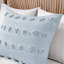 Édredon avec 2 taies décoratives bleues pour lit double / grand lit, lit double / grand lit moderne-117581236