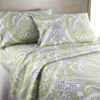 Paisley Perfect Paisley Microfiber Sheet Set by Southshore Fine Linens