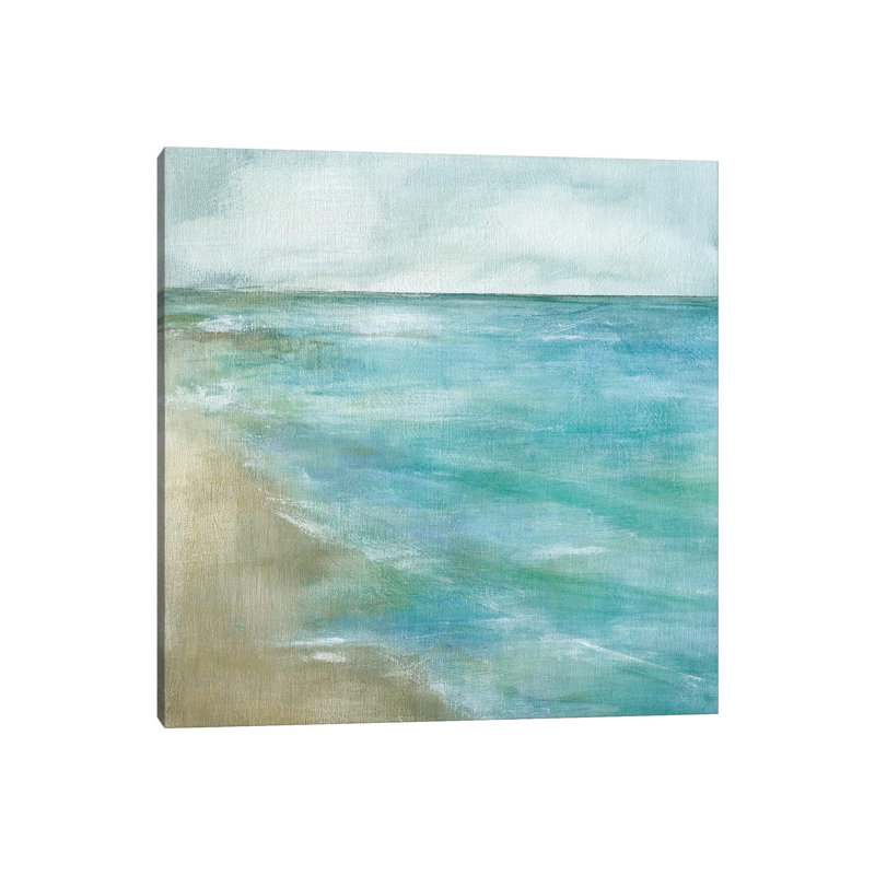 Gentle Tides by Carol Robinson - Wrapped Canvas Painting, 30.48 cm H x 30.48 cm W