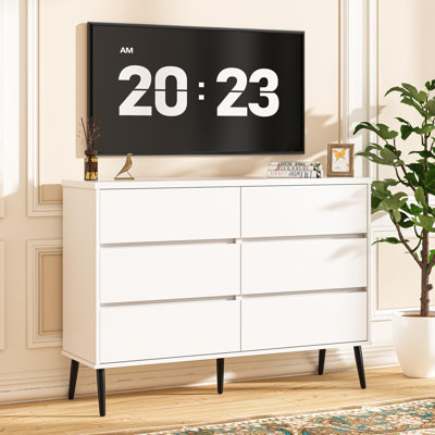 Illana 45.6'' W 6 - Drawer Dresser