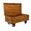 Asaph Solid Acacia wood Trunk Coffee table on Wheels