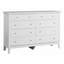Commode Hammond, blanc