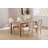Cateno Solid Wood King Louis Rattan Back Side Chair (Set of 2)