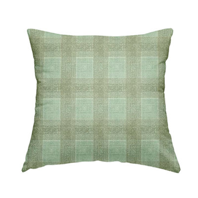 Wilkie Plaid Square Cushion