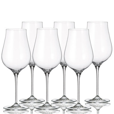 Bianney 8,5 oz Ensemble de verres à vin en cristal