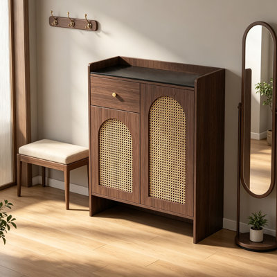 Armoire à chaussures de grande capacité de style chinois