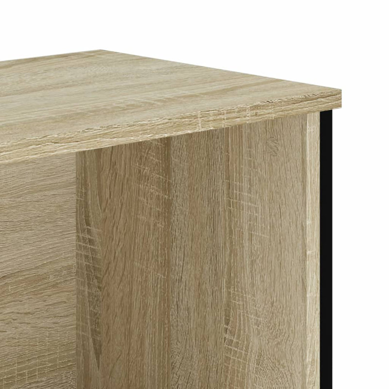 Samiria Bookcase, Sonoma Oak, (4 Shelves) 137.5cm H x 50cm W x 31cm D