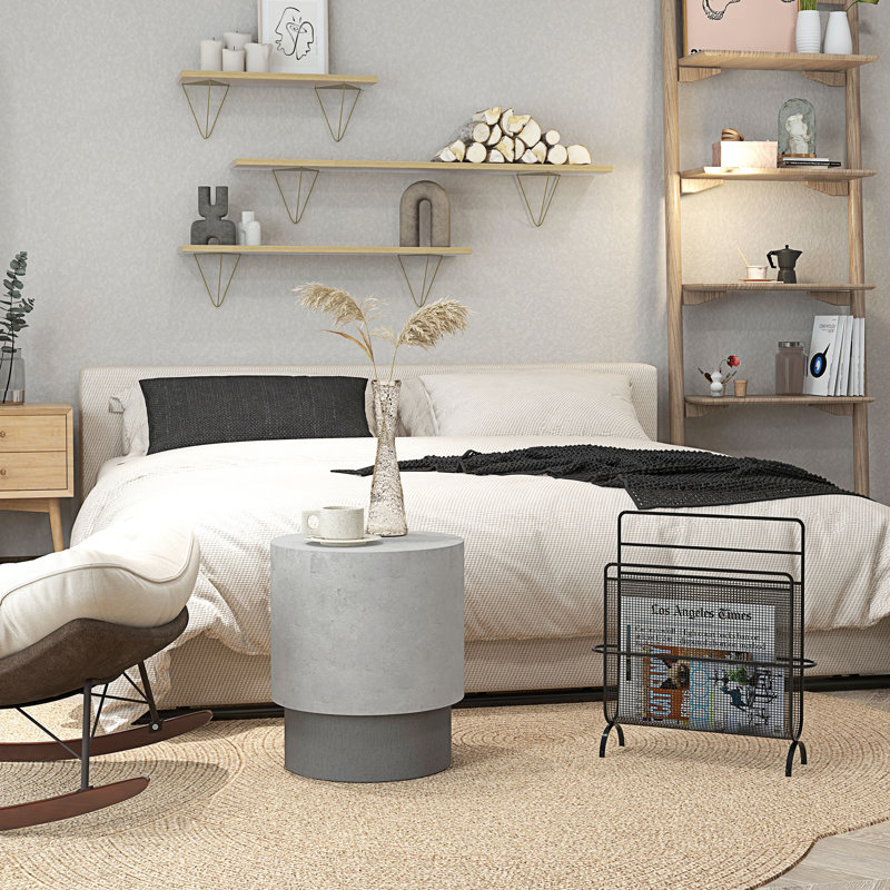 Jagoda Concrete Top End Table