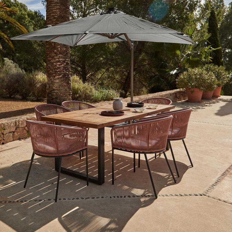 Fabiano 6 - Person, 75cm H X 175cm W X 82cm D, Pink, Gray