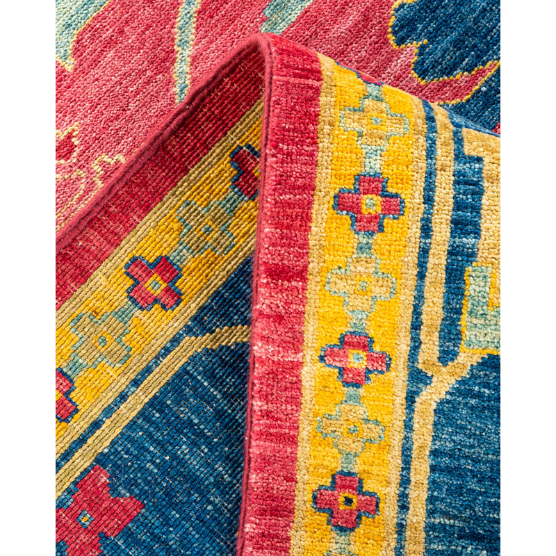 Arts & Crafts One-of-a-Kind 7' 10" X 9' 10" Hand Knotted Area Rug