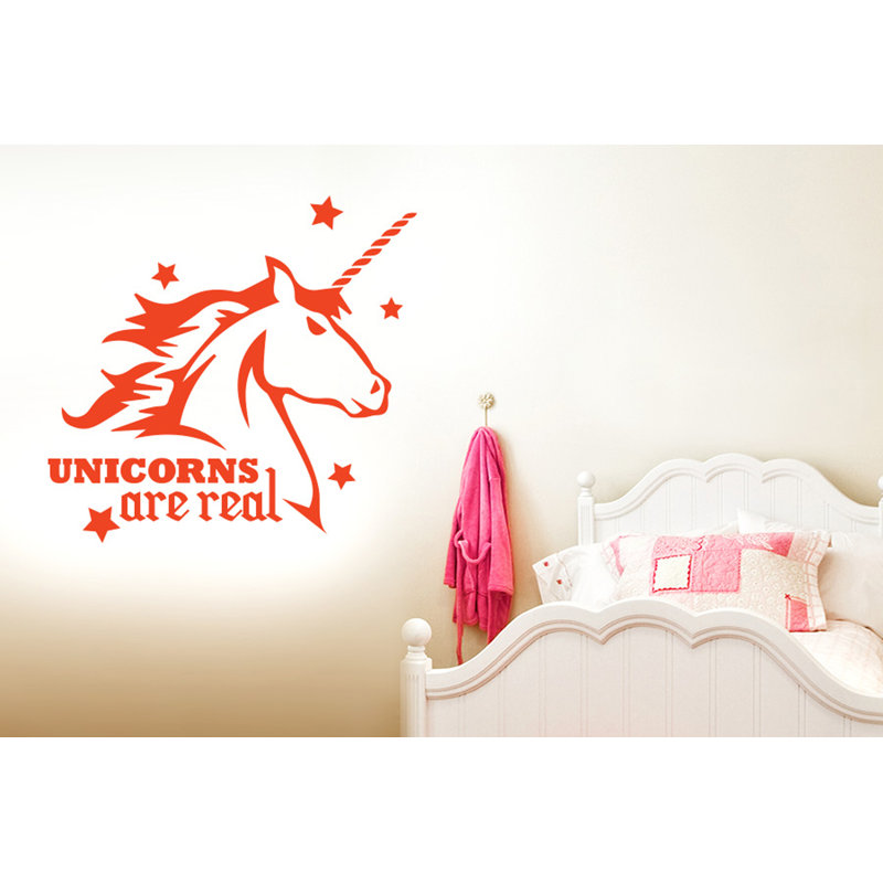 Animals Wall Decal, Orange