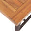 Ensemble de salle à manger extérieur en bois 3 pièces