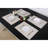 Non-Slip Dining Table Placemats - Set Of 6, Gray-25103650