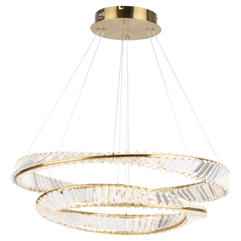 Dimmable LED Ring Chandelier