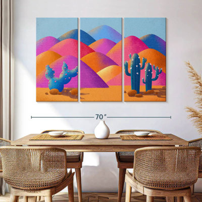 Harnek Vibrant Saguaro Cactus Desert