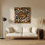 Oiseaux, art mural brun-1081653782