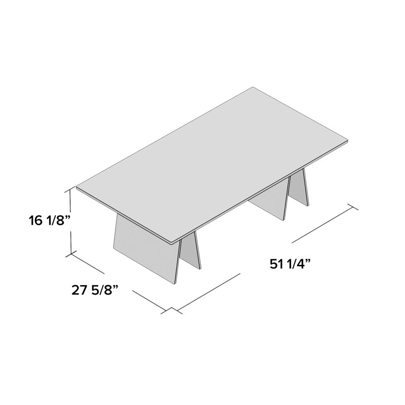 Table basse du chariot Loft