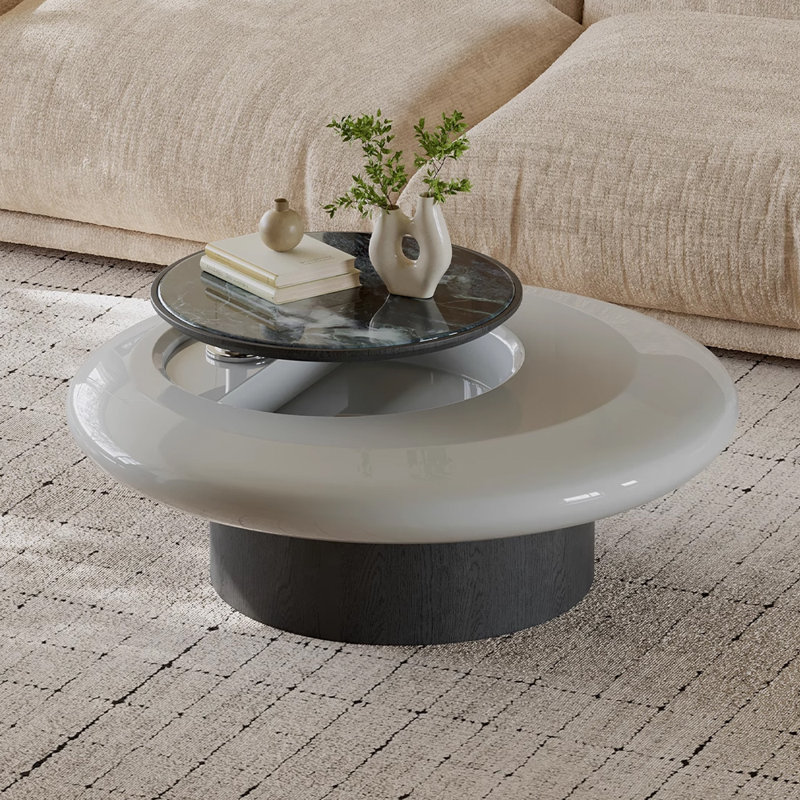 Modern simple height-adjustable coffee table