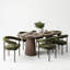 Clarence Extendable Dining Set-48897100-48897136