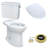 Drake® 1.28 GPF (Water Efficient) Elongated Two-Piece Toilet-124889144-124889145-127660512