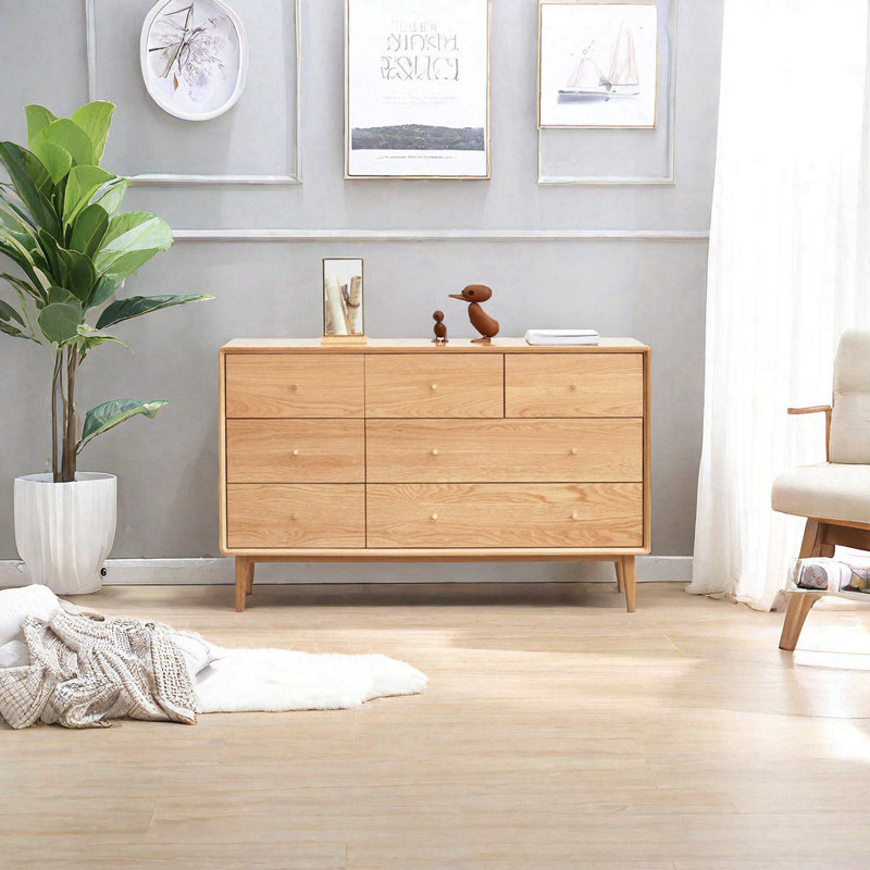 Commode d'appoint en bois massif Modern Modern