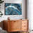 Abstract " Abstract Blue Marble Canvas Print "-101456734