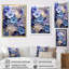«Mixed Media Hydrangea Fusion», reproduction d'art sur toile-908973061-908973062