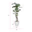 Plante artificielle en pot 77 po Philodendron