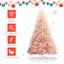 Arbre de Noël artificiel en sapin rose-250869141