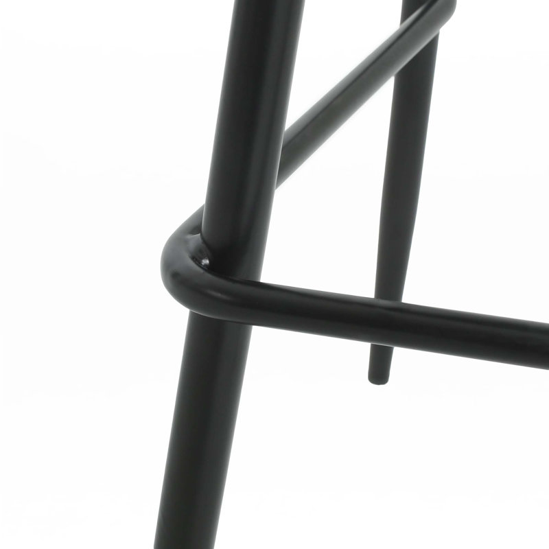 Tabouret de bar Gable (ensemble de 2), Noir