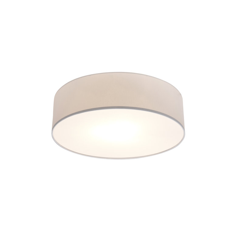Baxley Fabric Flush Mount, Beige
