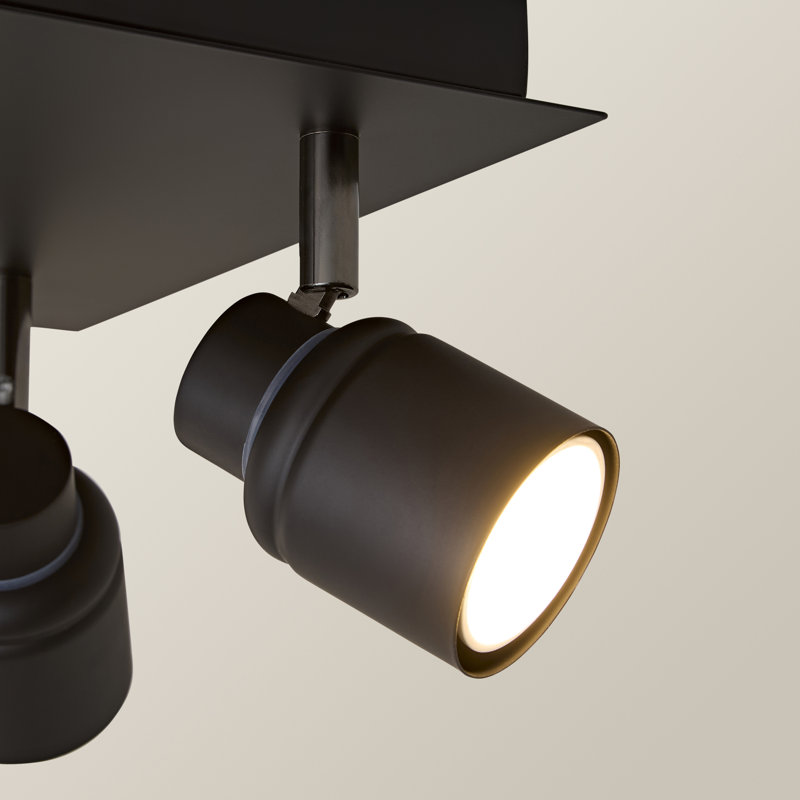 Demont Semi Flush Mount, Satin