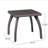 HONOLULU BROWN SIDE TABLE-537090516