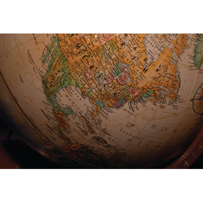 Antique Globe - Wrapped Canvas Print