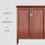 Walnut Aluminum Shoe Storage