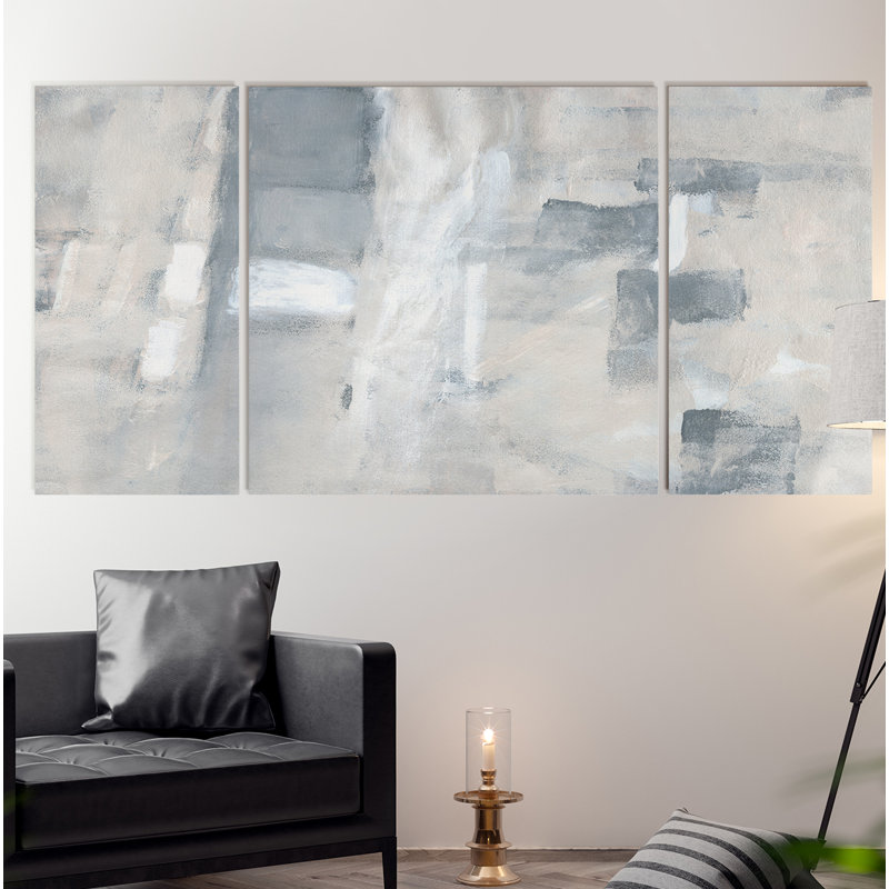 « fogscape i », reproduction d’image multi-pièces de qualité supérieure sur toile, H 24 po x l 48 po x P 1,5 po