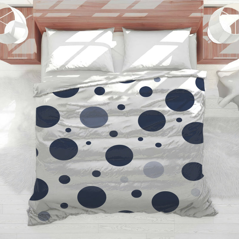 Polka Dots Bedding Pattern Comforter Modern, King