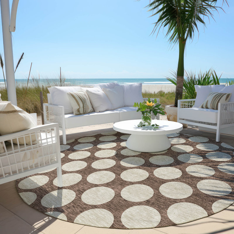  Colturo Area Rug, Round 8'