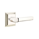 Milano Flat Passage (Hall & Closet) Door Lever with Rectangle Rosette