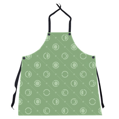 Skeffingt No Holiday Synthetic Cotton Bib Apron