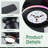 41" Modern 5-blade Flush Mount Indoor Ceiling Fan With Light And Remote/app Control-708861826
