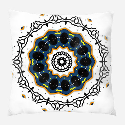 Mandala Throw Pillow