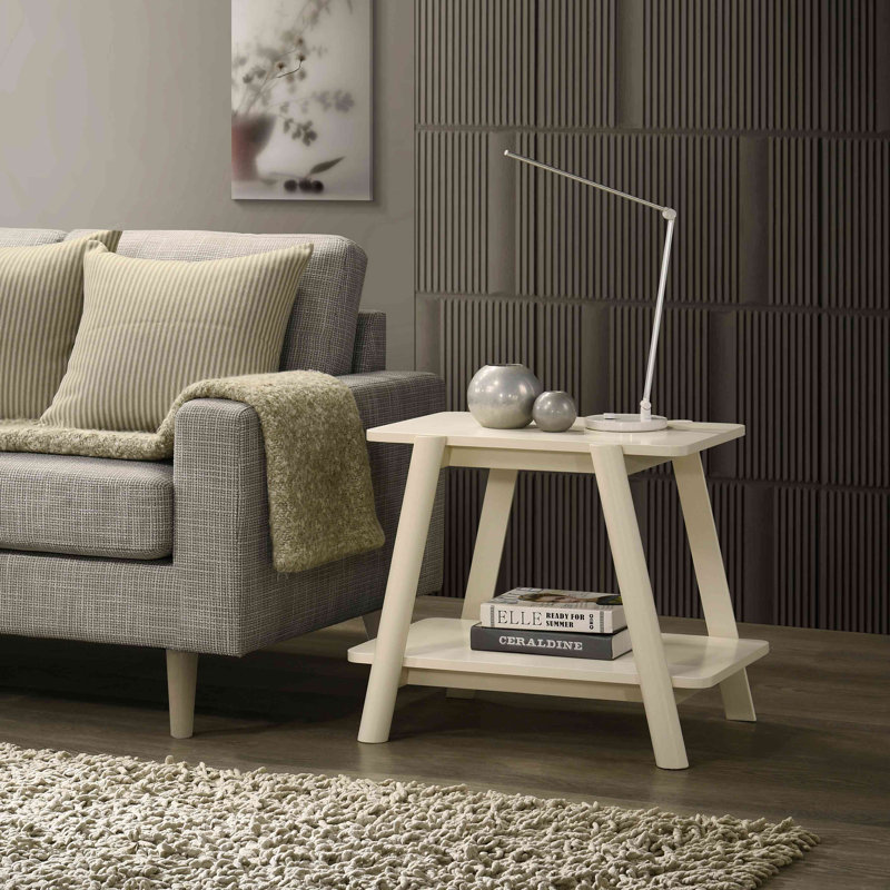 Table de bout en bois moderne Mid-Century