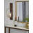 23.75" H Walnut Wood and Metal Wall Sconce with Glass Cylinder-403601530