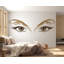 Adhésif décoratif Lash Studio, art mural beauté yeux, Esthéticienne, murale de salon 561MV-956175895