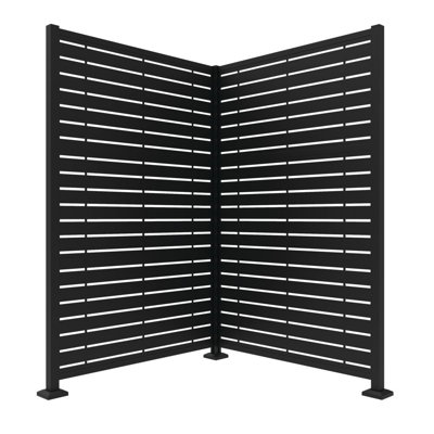 2 ft. x 4 ft. Decorative Screen Panel Corner Post Extension Kit