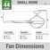 Dempsey 44" 4 - Blade Standard Ceiling Fan with Lights and Remote