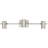 Prado 3 Light Adjustable LED Track - Brushed Steel Finish-130500111-130500112