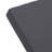 / Chaise Lounge Pad - Dark Grey Water- Outer Shell Foam With Tie Bands 27.75W X 75.74D 4.02H Stylish Design Cushion Fabric Cover Core