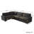 4-Piece Modular Linen U-Shaped Power Reclining Sectional With Zero-Gravity And Heated Seats-248427644